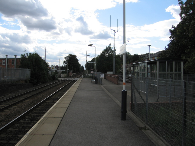 Carlton platform 1 looking west