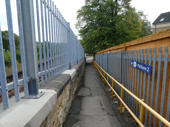 Chapeltown platform 2 ramp