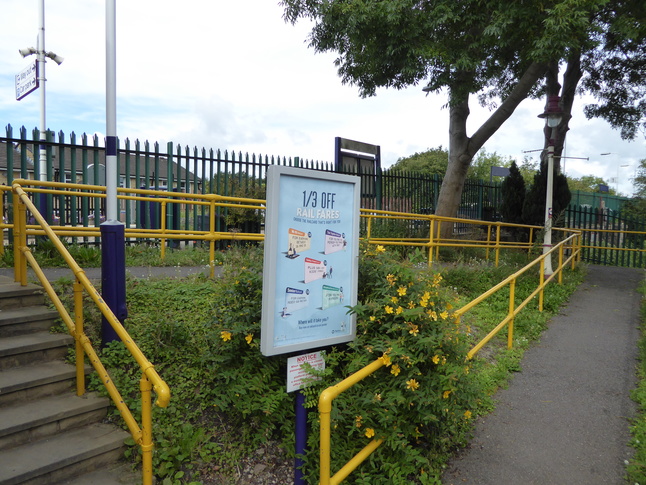 Clitheroe platform 1 ramps