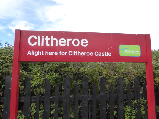 Clitheroe - alight here for Clitheroe Castle