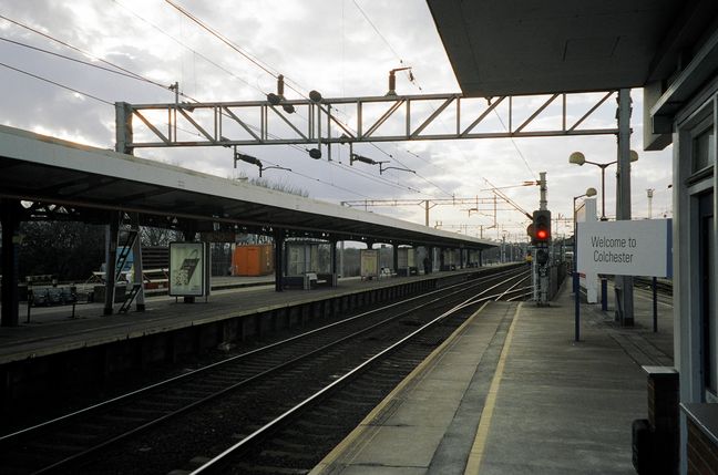 Colchester platform 3