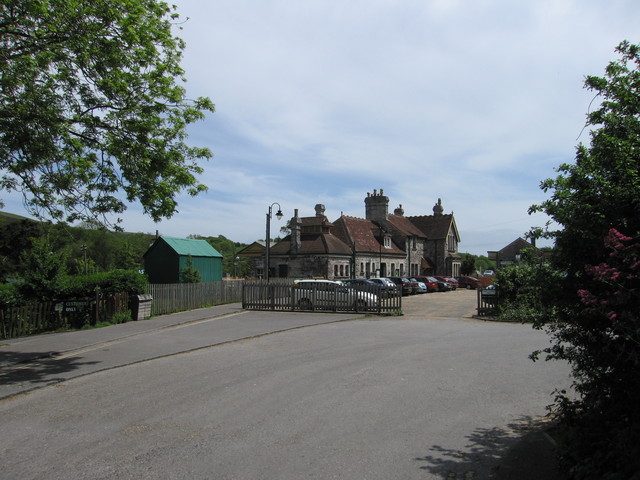 Corfe Castle approach