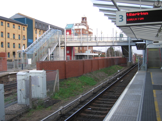 Custom House old station
from DLR platform