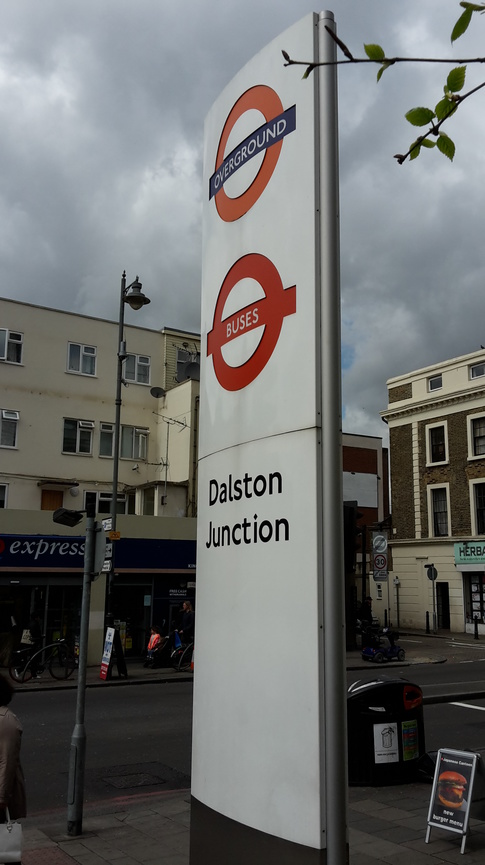 Dalston Junction sign