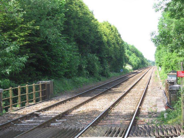 Dean looking west