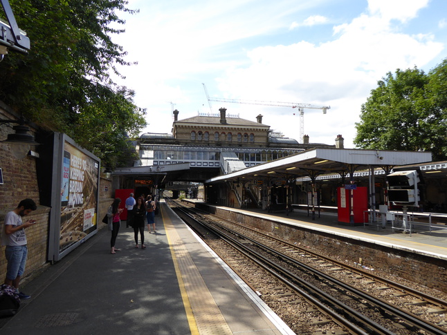 Denmark Hill platform 1 looking
west