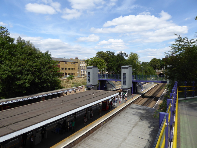 Denmark Hill footbridge