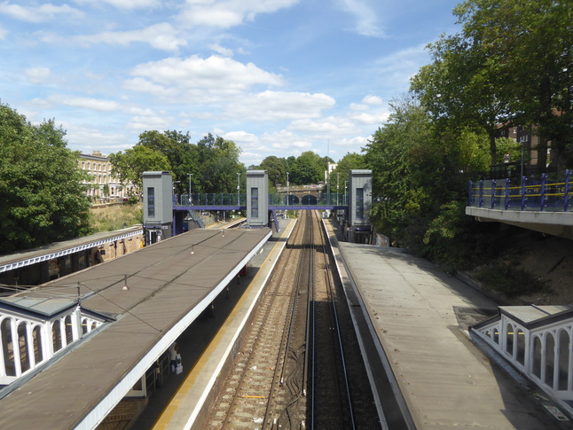 Denmark Hill looking east
from bridge