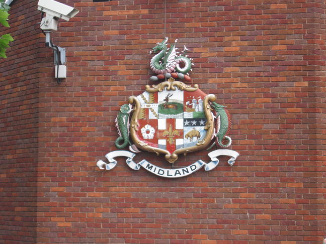 Derby, MR coat of arms
