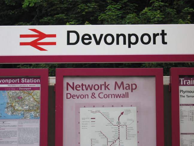 Devonport sign