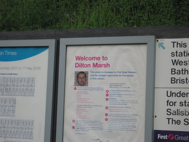 Dilton Marsh sign