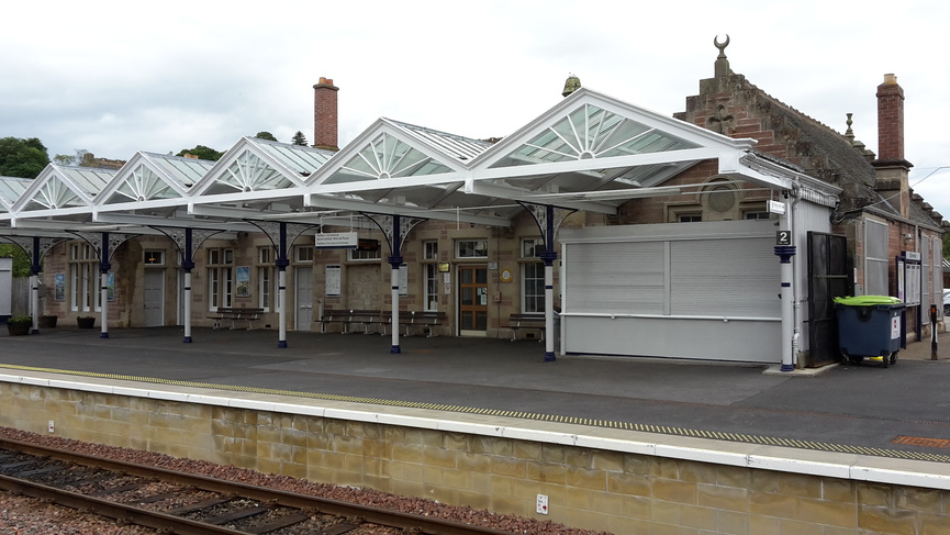 Dingwall platform 1 seen from
platform 2