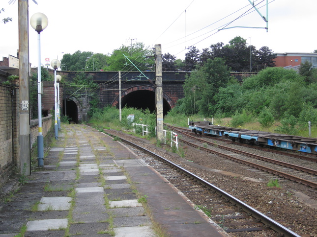 Edge Hill platform 1 looking west