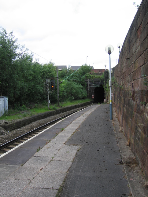 Edge Hill platform 4 looking west