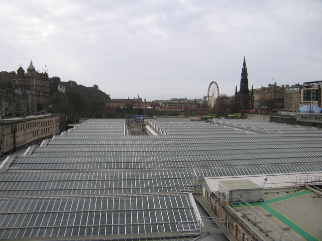 Edinburgh Waverley roof