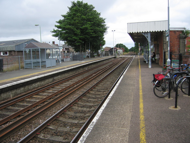 Elmswell platform 1 looking east