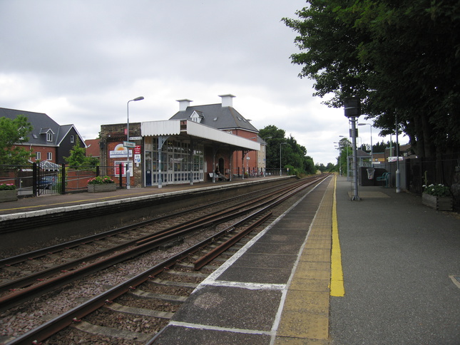 Elmswell platforms looking west