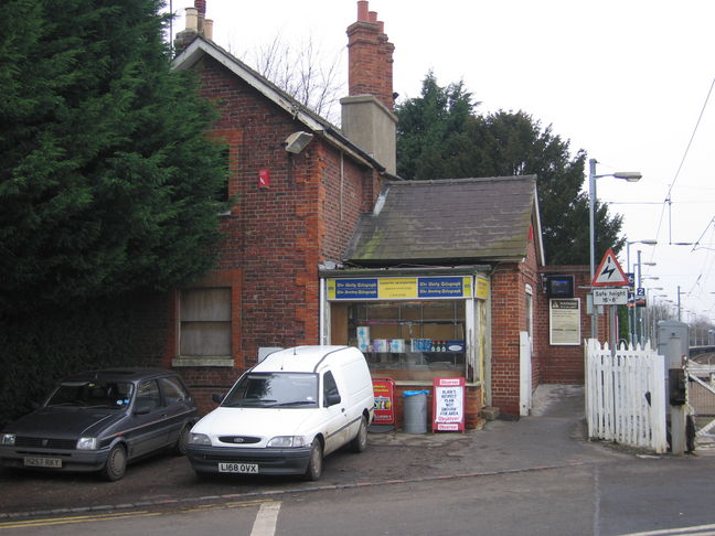 Elsenham northbound buildings