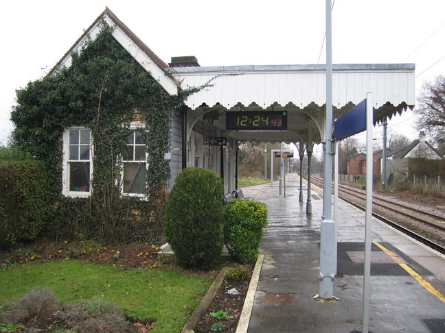 Elsenham waiting room