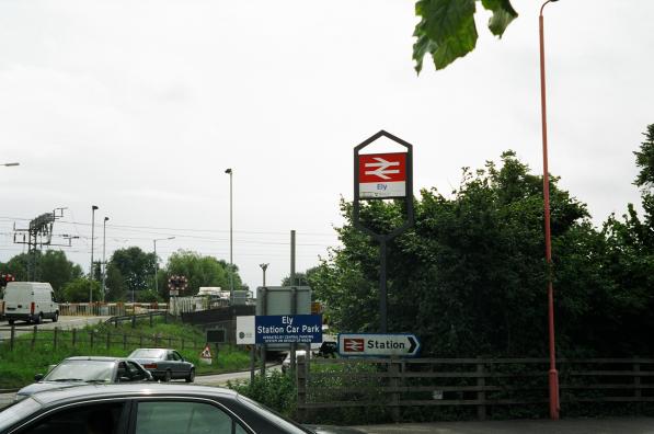Ely Station signs