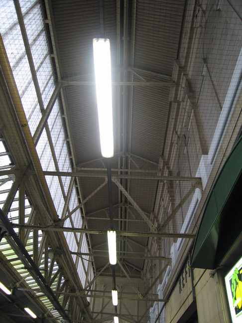 Exeter St Davids platform 1
roof underside