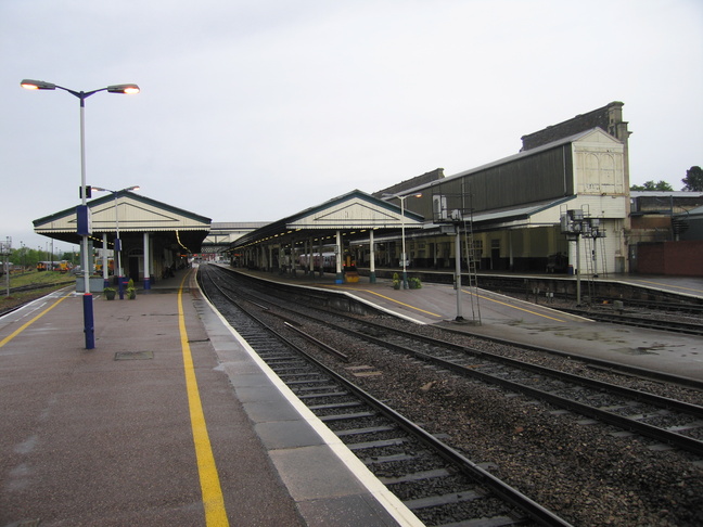 Exeter St Davids from south