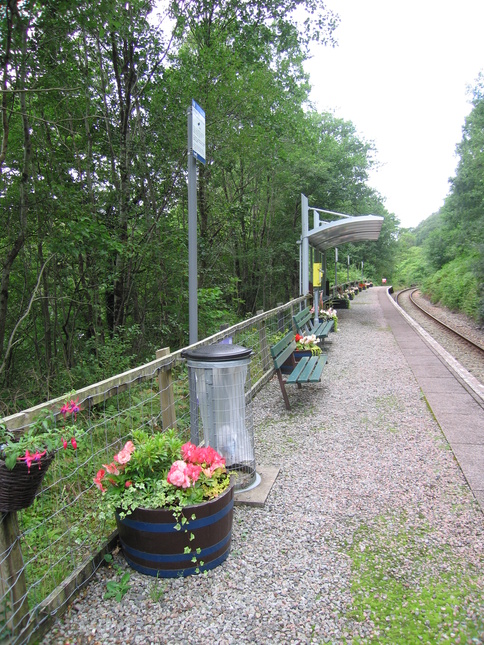 Falls of Cruachan platform