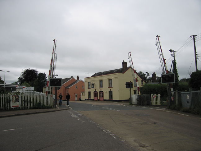 Feniton level crossing