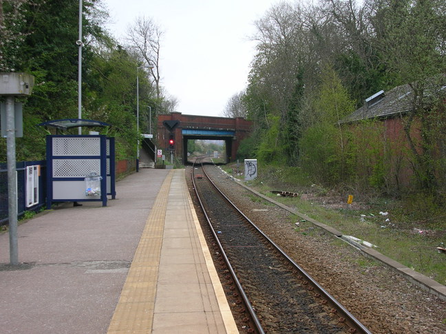 Fenny Stratford platform
looking west