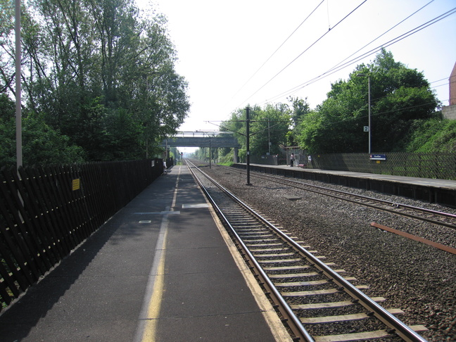 Fitzwilliam platform 1 looking east