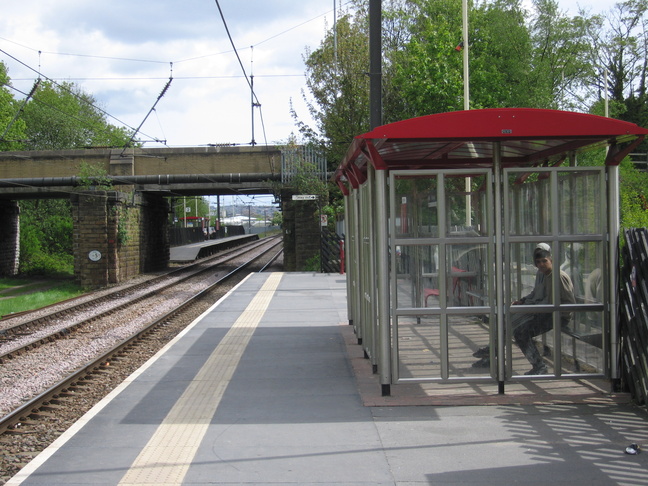 Frizinghall platform 1 looking
south