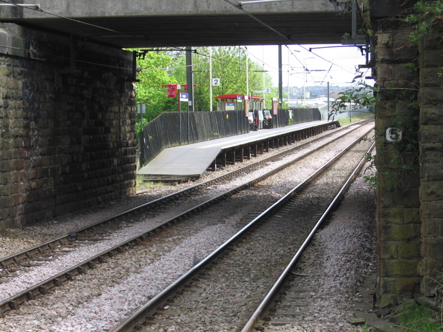 Frizinghall platform 2 from
platform 1