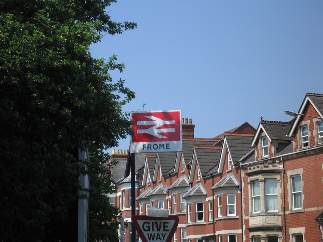 Frome station sign