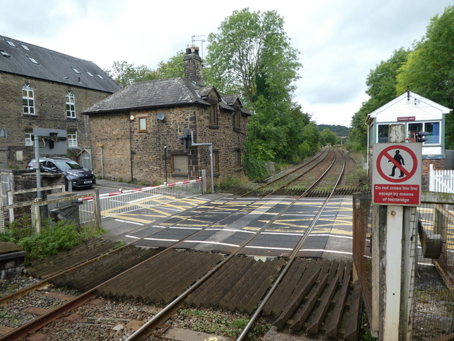 Furness Vale level crossing