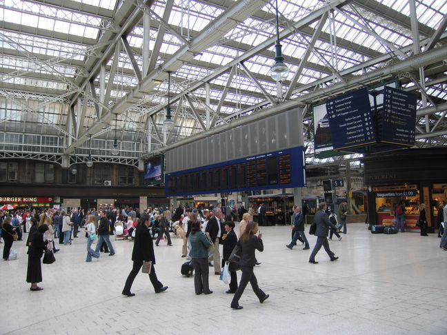 Glasgow Central boards