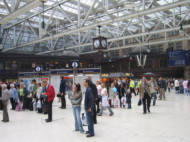 Glasgow Central
concourse