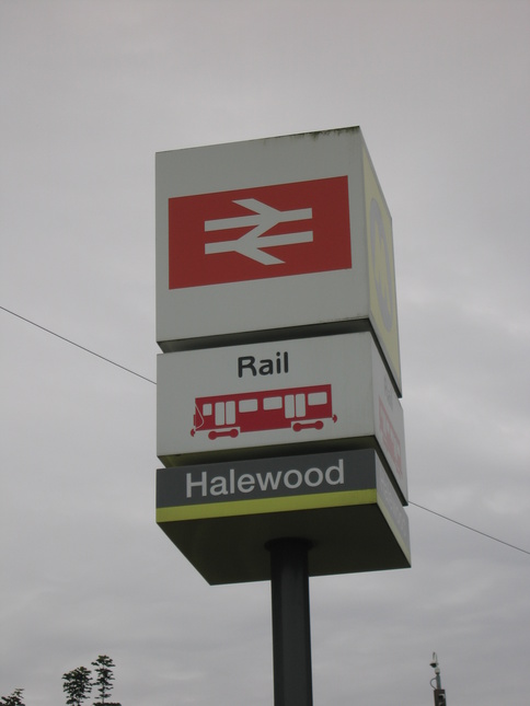 Halewood sign