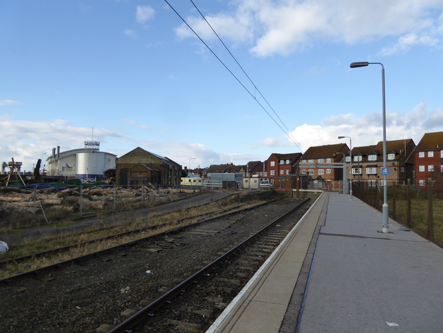 Harwich Town looking north