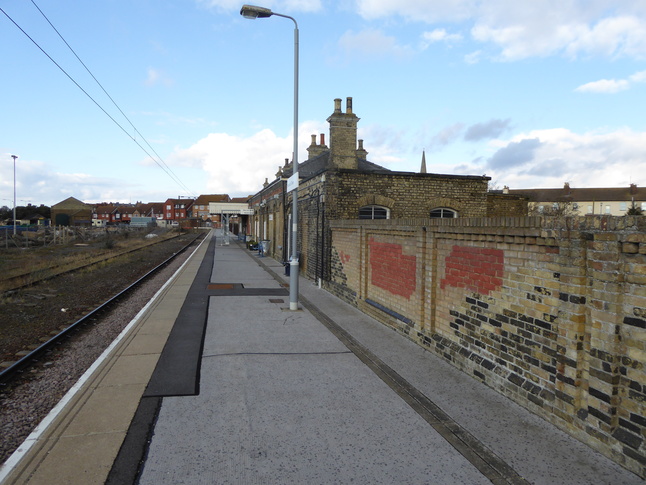 Harwich Town platform looking north