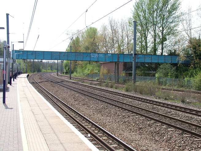 Hatfield platform 1 looking south