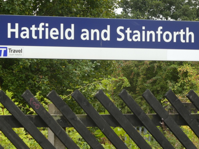 Hatfield and Stainforth sign