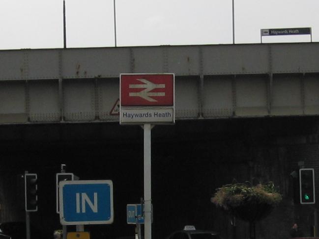 Haywards Heath sign