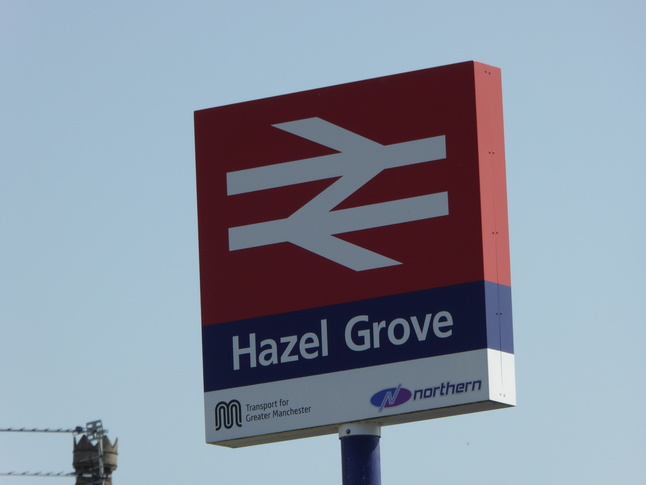 Hazel Grove sign