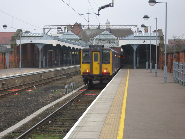 Hertford East seen from platform 2