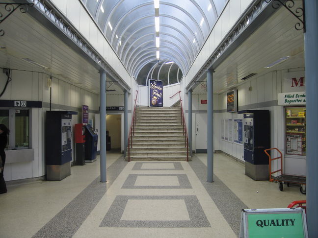 Hertford North concourse