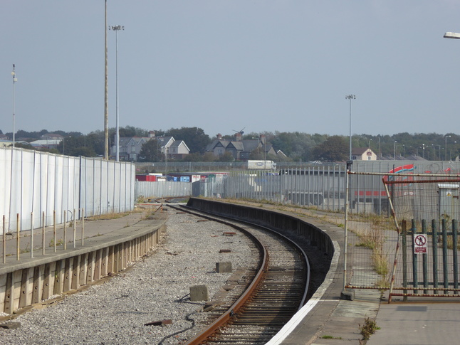 Heysham Port looking east