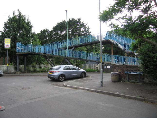 Hightown footbridge