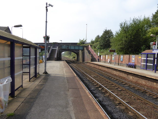 Hindley platforms 1 and 2 looking west