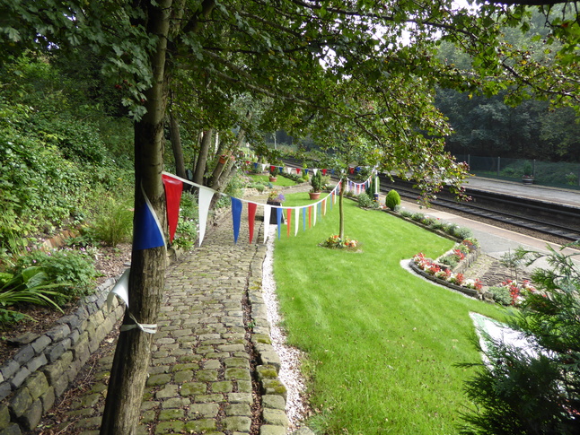 Hindley platform 1 bunting