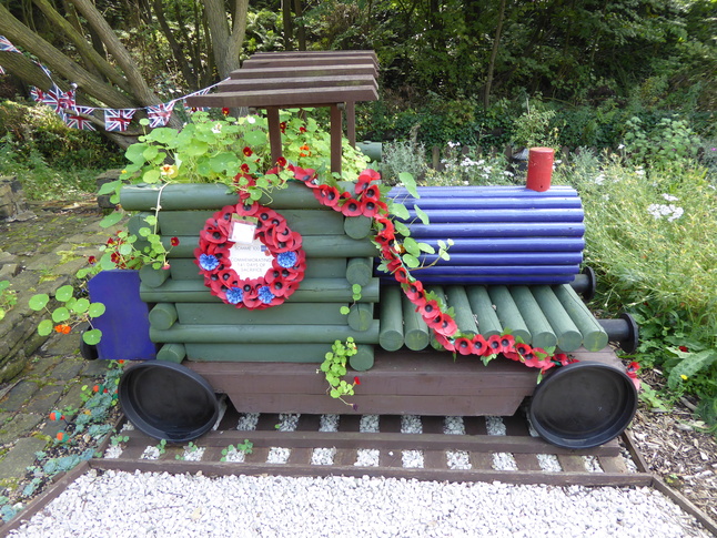 Hindley locomotive planter